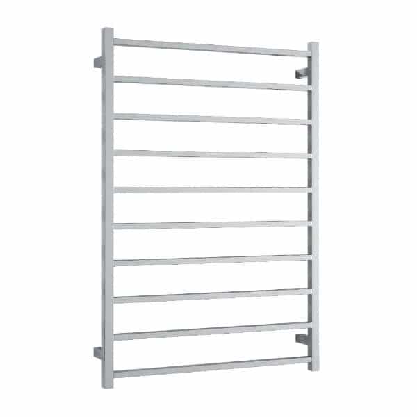 THERMOGROUP STRAIGHT SQUARE LADDER HEATED TOWEL RAIL 1160MM