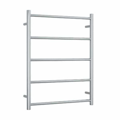 THERMOGROUP STRAIGHT ROUND NON-HEATED LADDER TOWEL RAIL 630MM