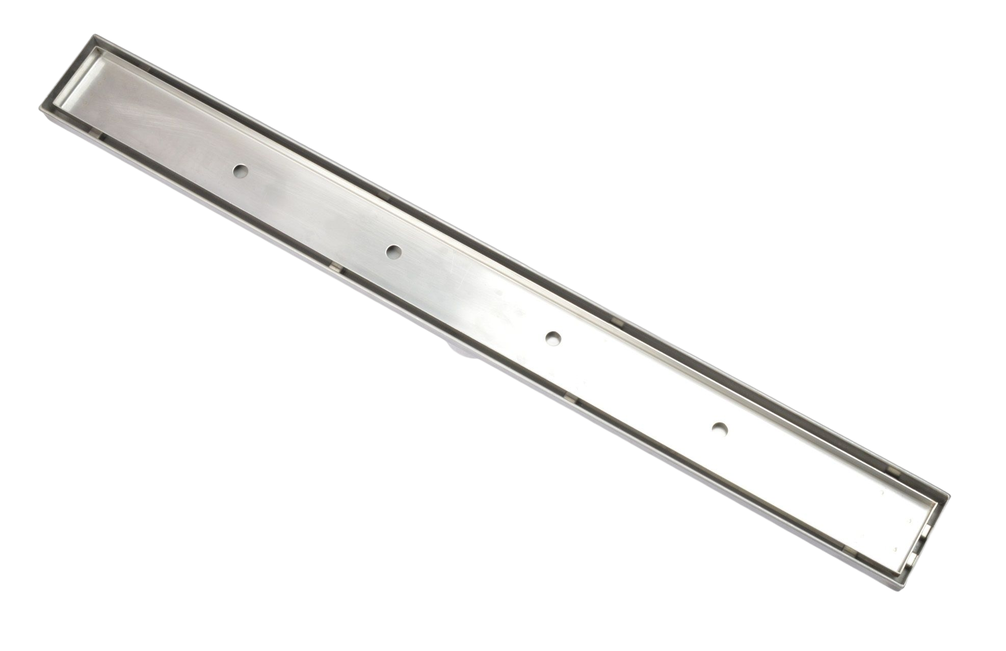 POSEIDON TIFD FLOOR GRATE OUTLET 80MM CHROME 600MM, 800MM, 900MM, 1000MM AND 1200MM