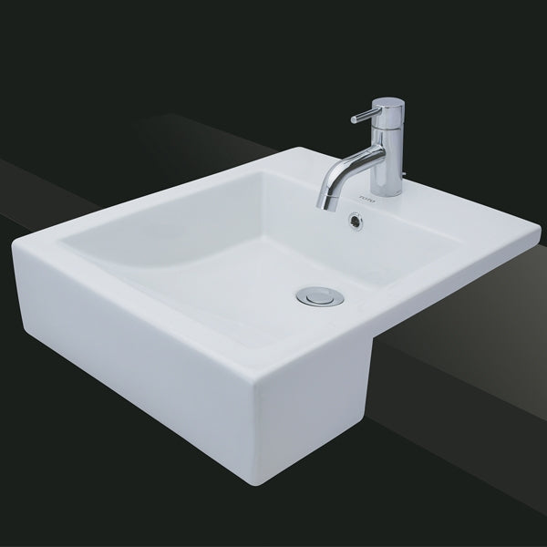 TOTO SEMI RECESSED CONSOLE LAVATORY