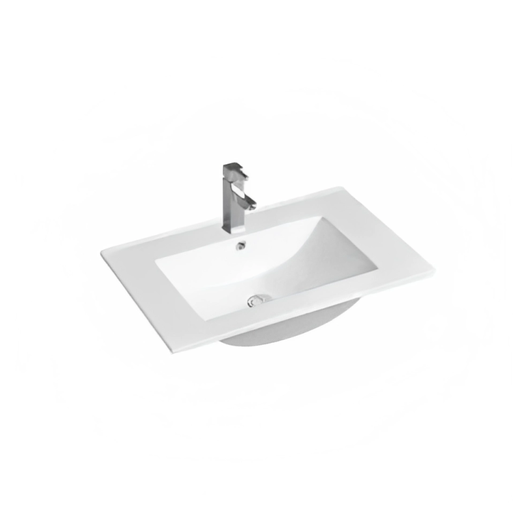 INSPIRE WHITE SINGLE BOWL VANITY CERAMIC TOP 600MM, 750MM, 900MM, 1200MM AND 1500MM