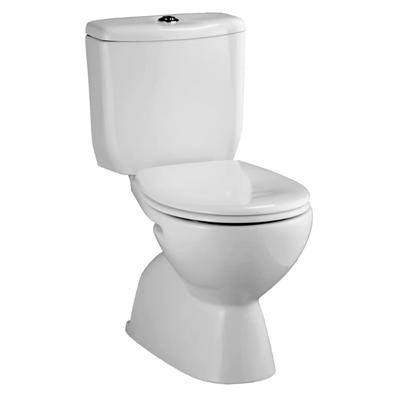 JOHNSON SUISSE CIVIC CLOSE COUPLED TOILET GLOSS WHITE