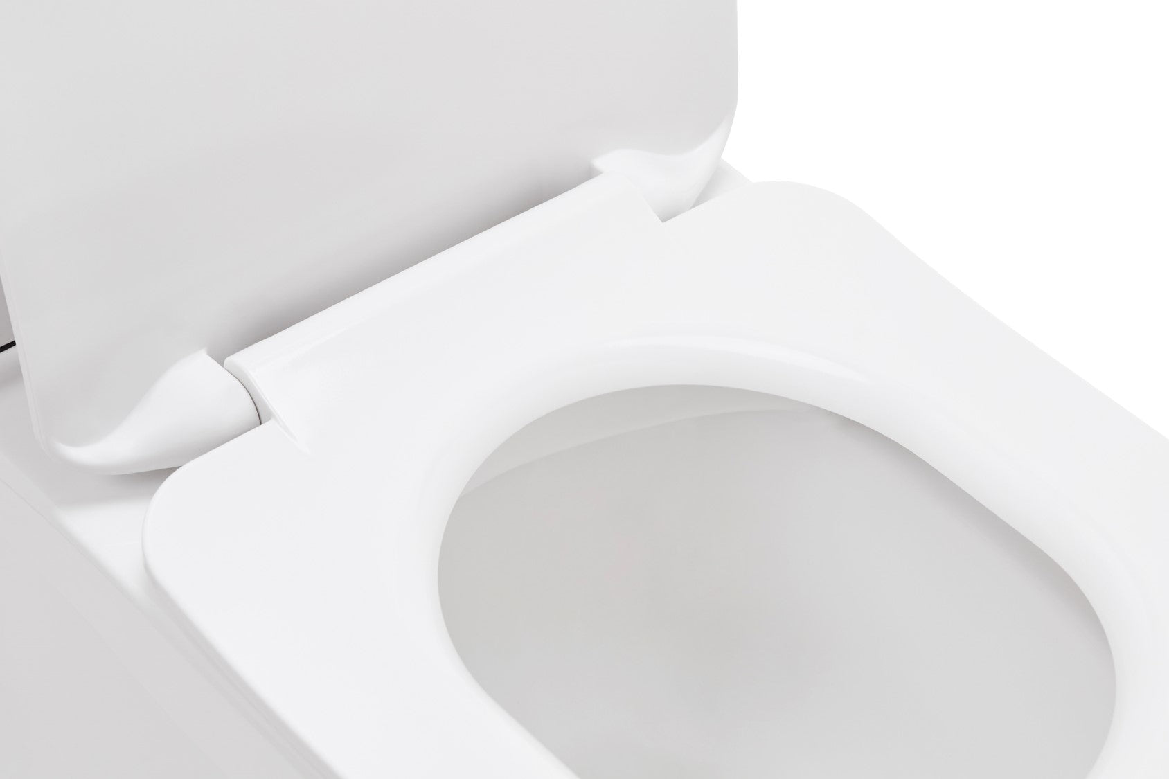 JOHNSON SUISSE TOLEDO XTRA AMBULANT RIMLESS TOILET SUITE GLOSS WHITE