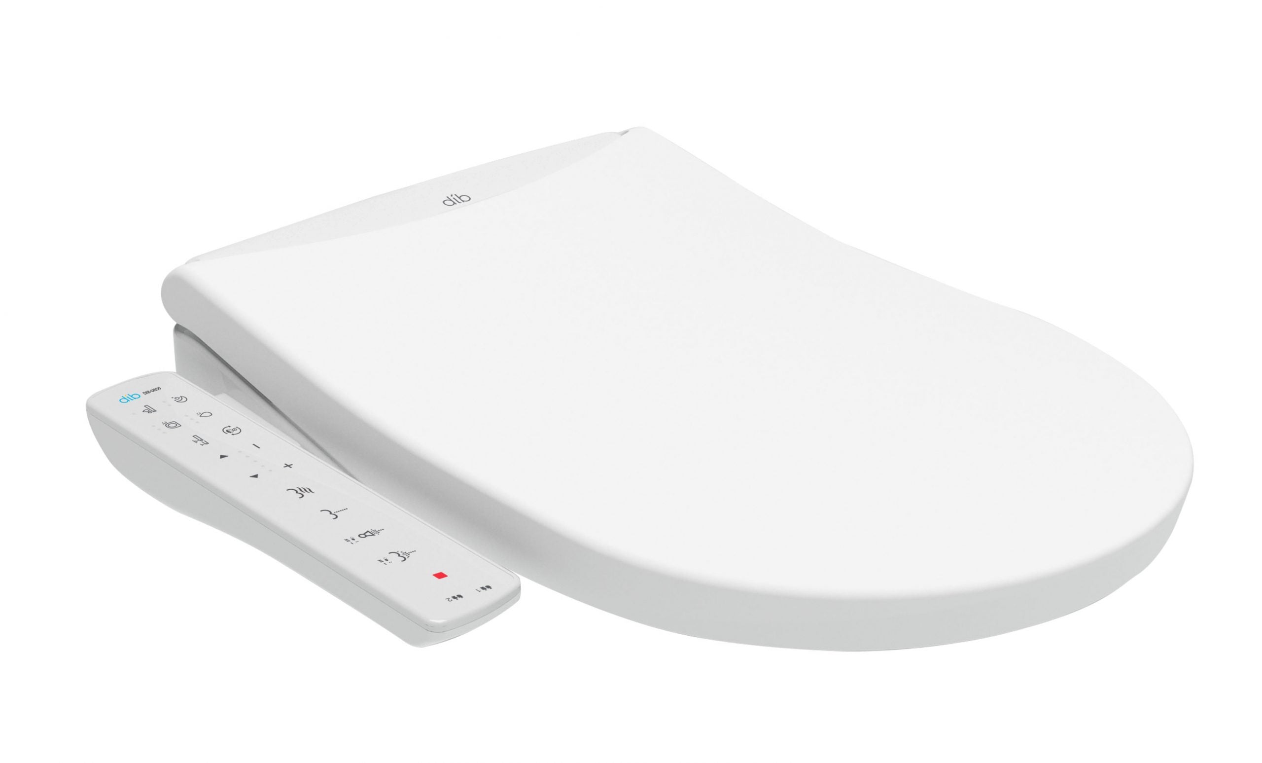 DIB U COLLECTION ULTRA SLIM BIDET WITH SIDE CONTROL GLOSS WHITE