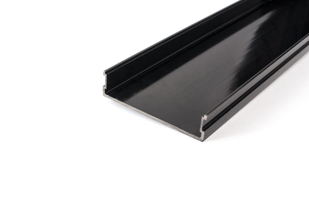 GRATES2GO UPVC MODULAR JOINING SECTION BLACK 115MM