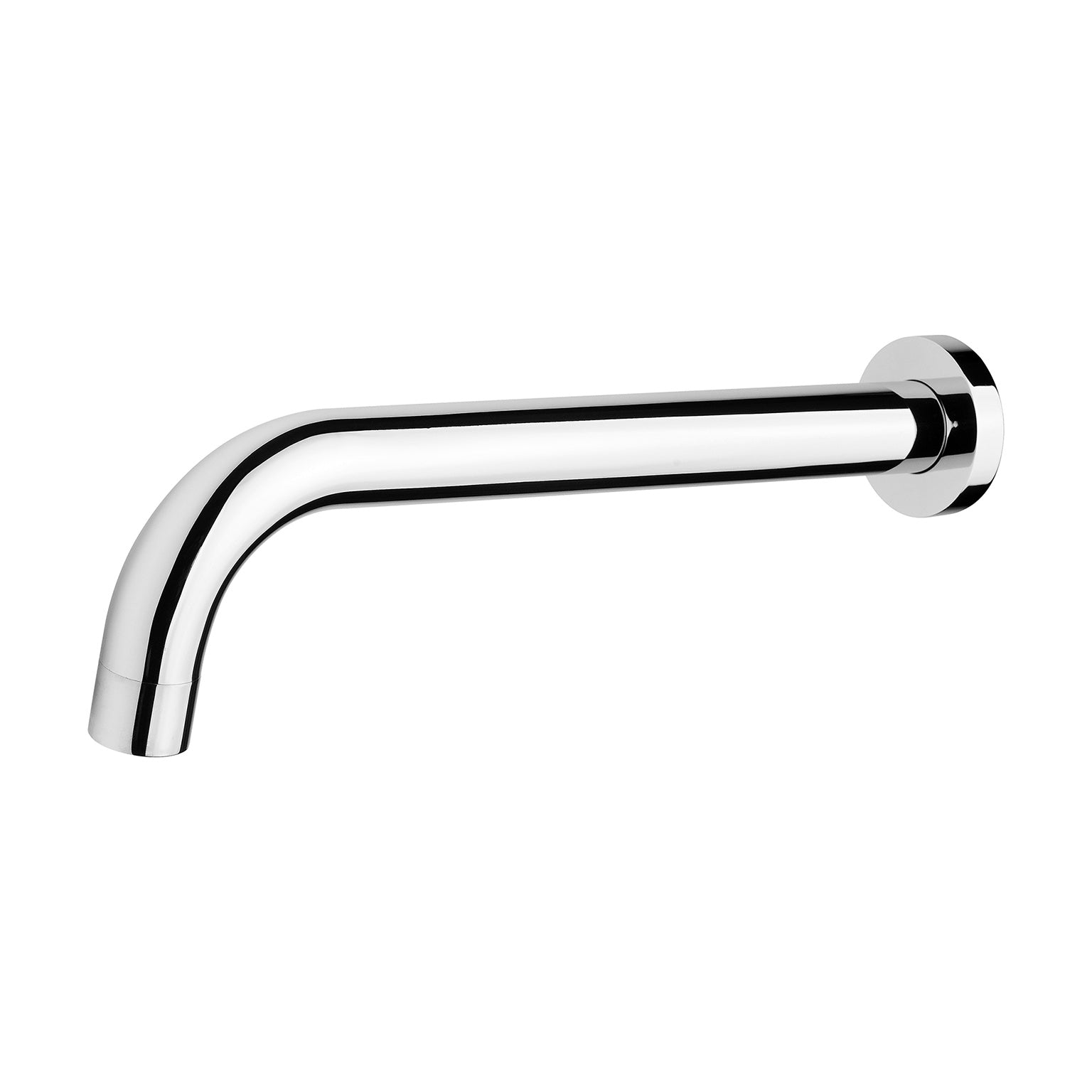 PHOENIX VIVID WALL BASIN OUTLET 250MM CURVED CHROME