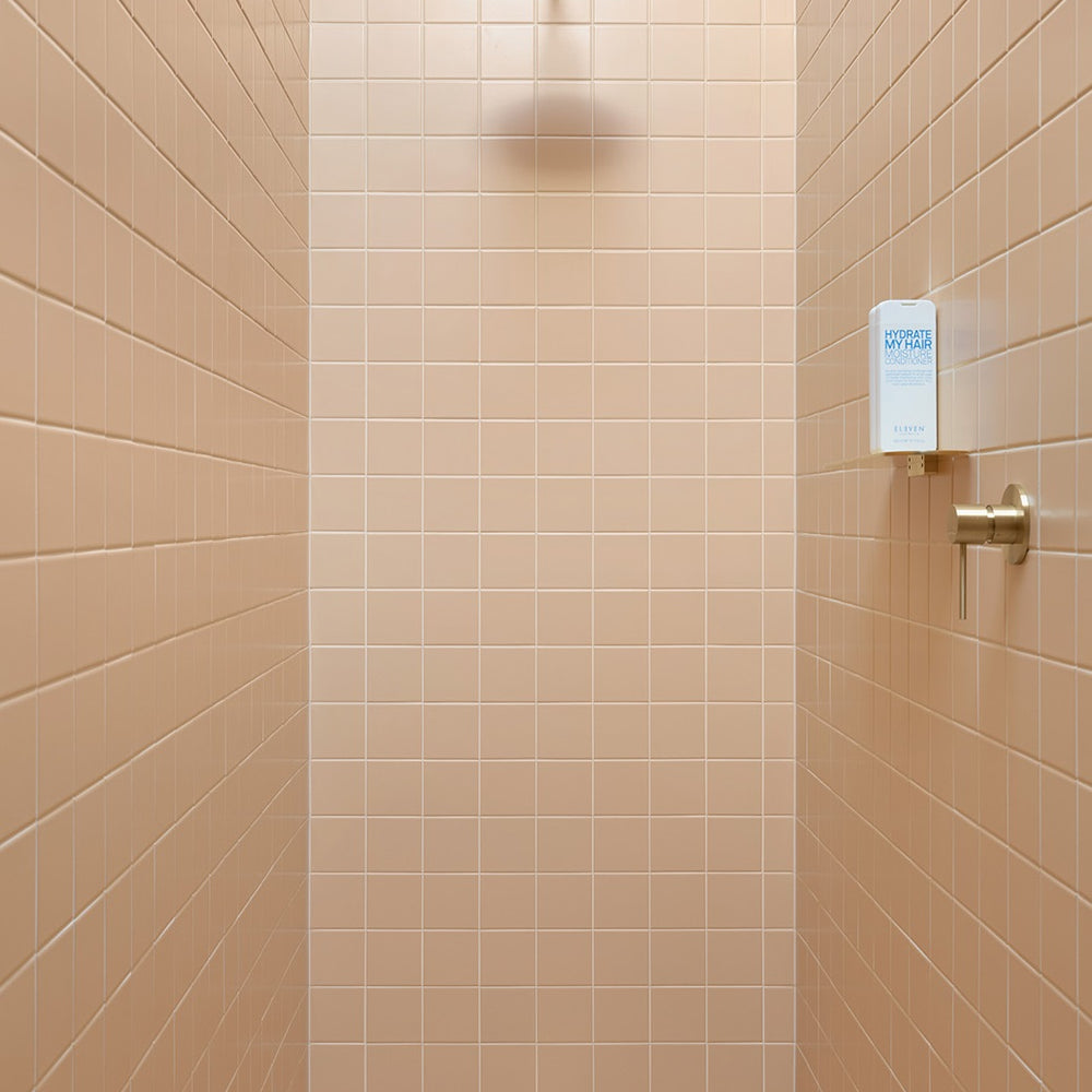 PHOENIX VIVID SHOWER ARM ROUND 400MM BRUSHED GOLD
