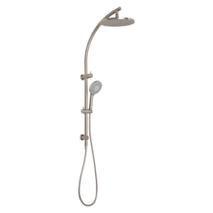 PHOENIX VIVID TWIN SHOWER BRUSHED NICKEL