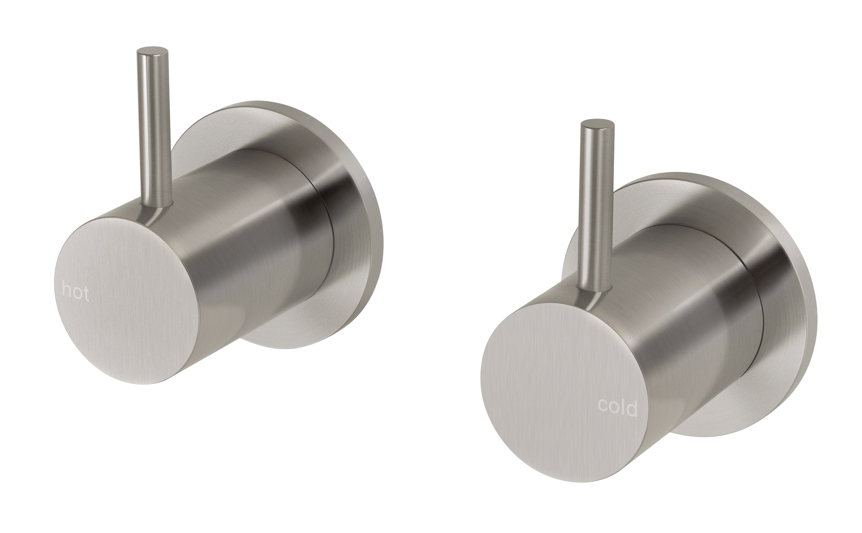 PHOENIX VIVID SLIMLINE LEAD FREE WALL TOP ASSEMBLIES BRUSHED NICKEL