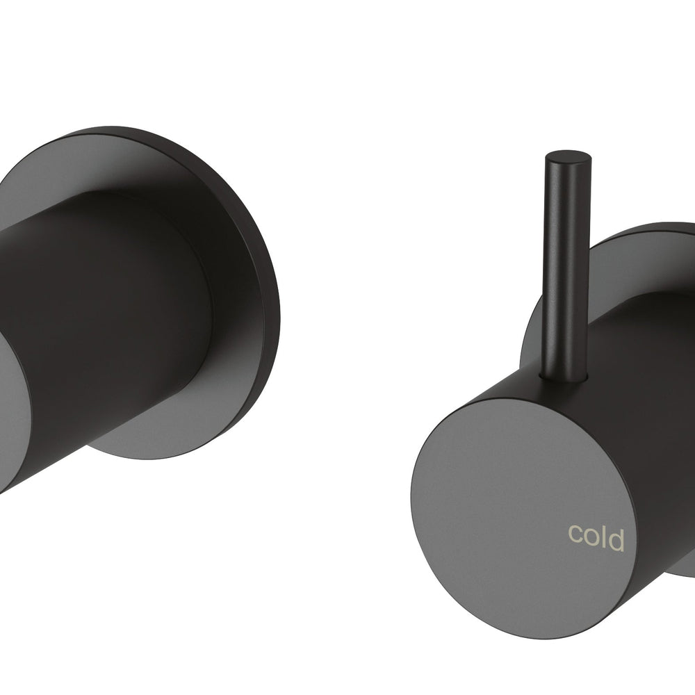 PHOENIX VIVID SLIMLINE LEAD FREE WALL TOP ASSEMBLIES MATTE BLACK