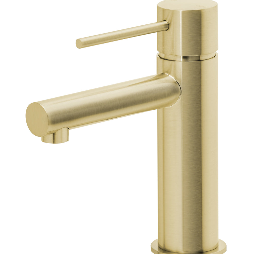 PHOENIX VIVID SLIMLINE LEAD FREE BASIN MIXER 166MM BRUSHED GOLD
