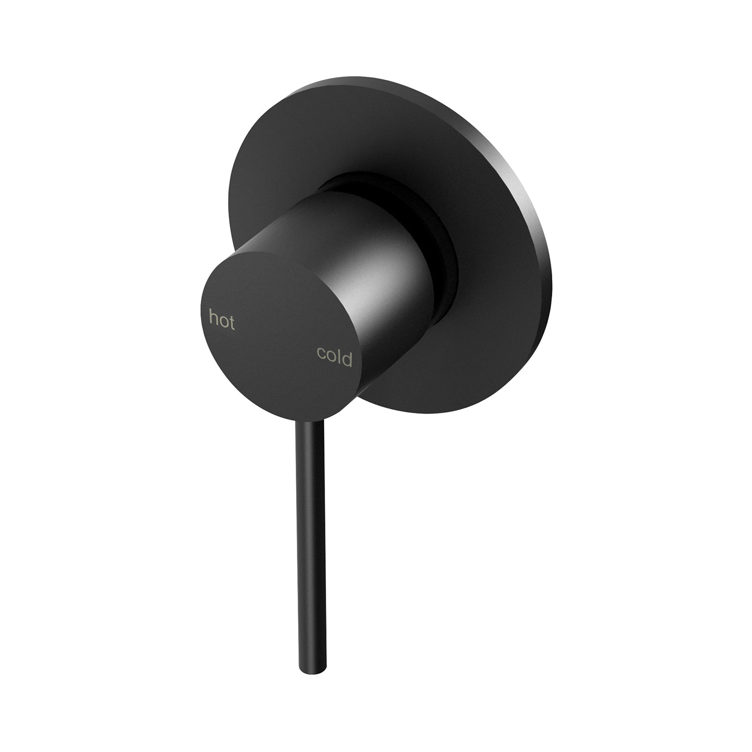 PHOENIX VIVID SLIMLINE SHOWER WALL MIXER MATTE BLACK