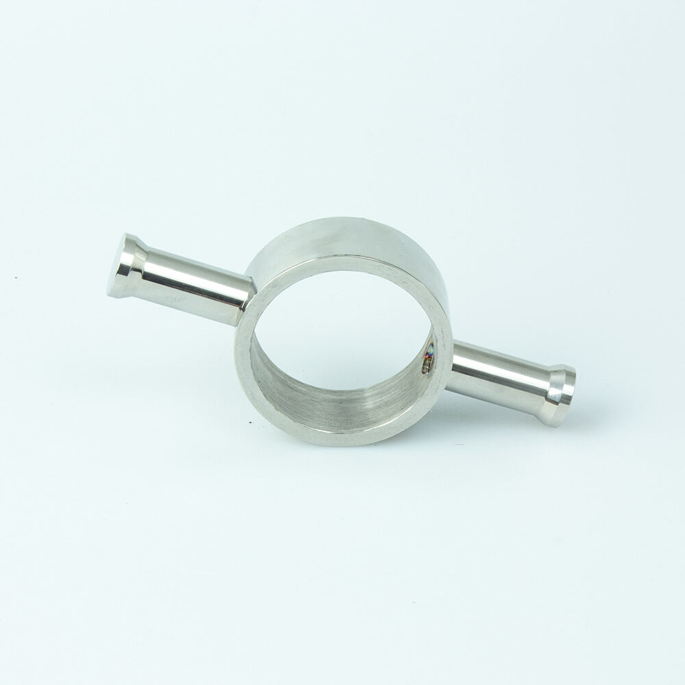 RADIANT HEATING ROUND HOOK ACCESSORY FOR VERTICAL TOWEL RAIL CHROME 110MM