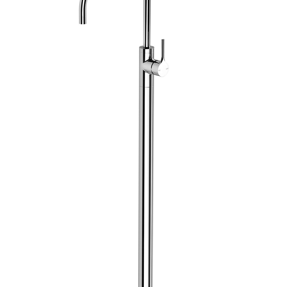 PHOENIX VIVID SLIMLINE OVAL FLOOR MOUNTED BATH MIXER CHROME