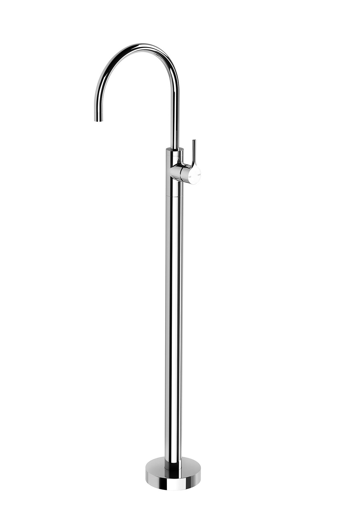 PHOENIX VIVID SLIMLINE OVAL FLOOR MOUNTED BATH MIXER CHROME