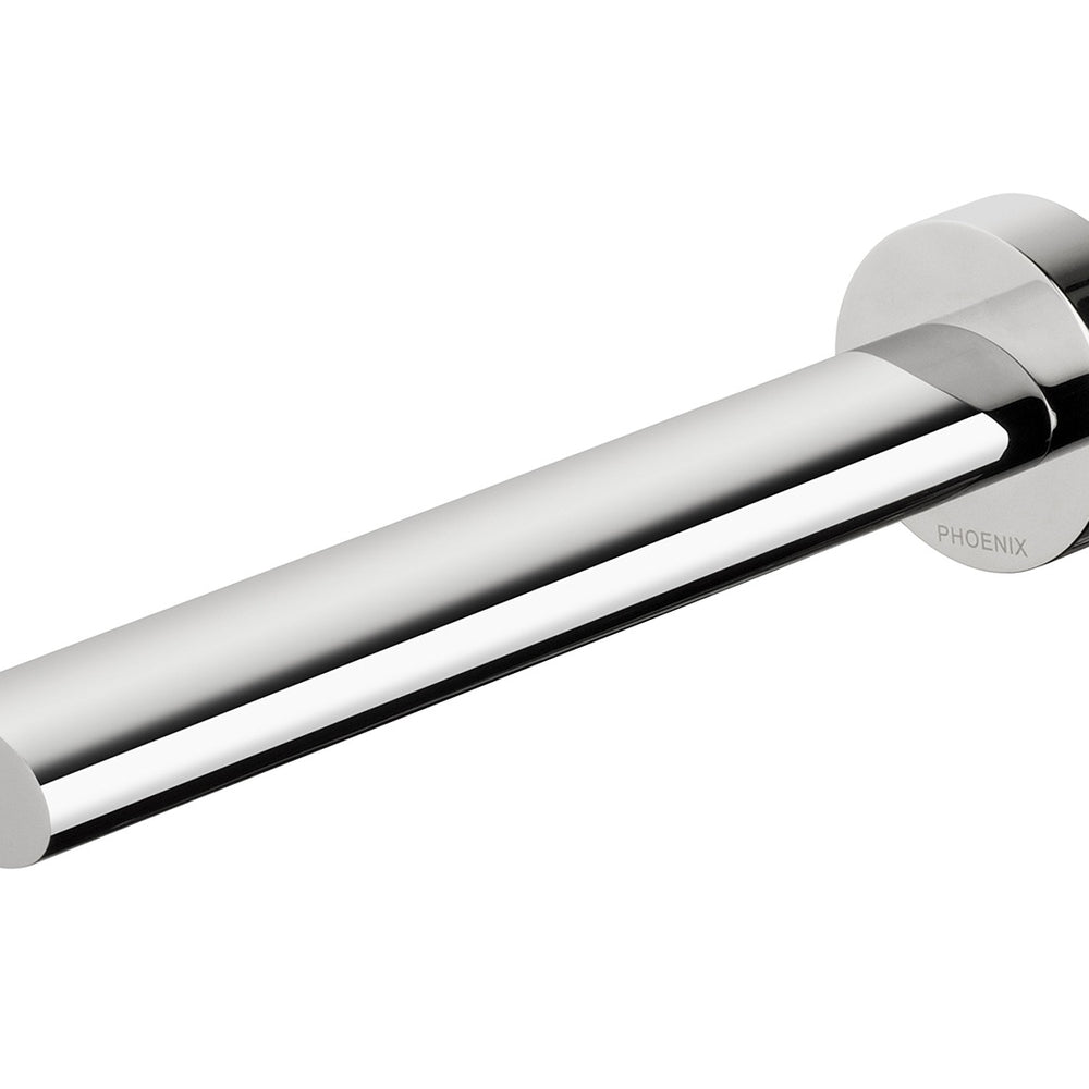 PHOENIX VIVID SLIMLINE LEAD FREE WALL BASIN OUTLET 180MM CHROME