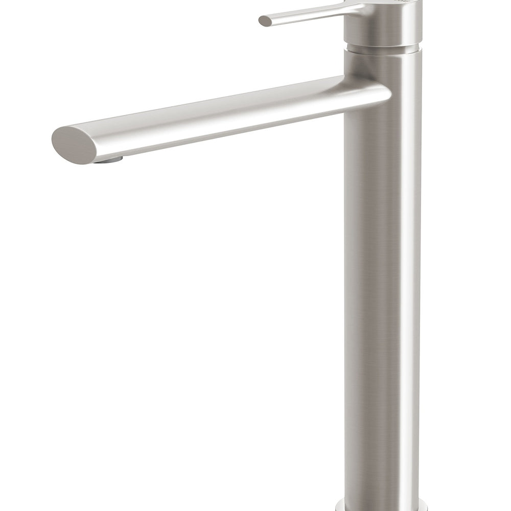PHOENIX VIVID SLIMLINE LEAD FREE VESSEL MIXER 281MM BRUSHED NICKEL