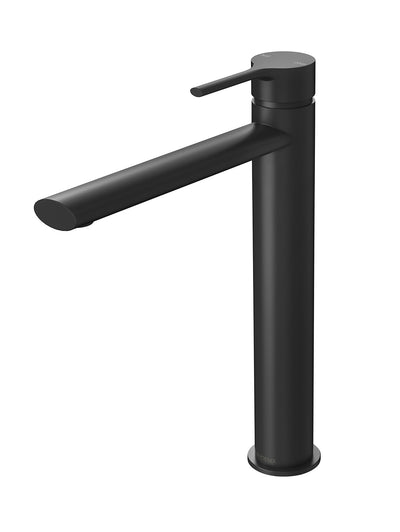 PHOENIX VIVID SLIMLINE OVAL VESSEL MIXER 281MM MATTE BLACK