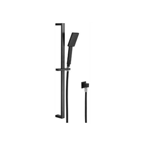 HELLYCAR BONZA HAND SHOWER ON RAIL BLACK