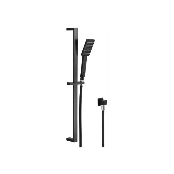 HELLYCAR BONZA HAND SHOWER ON RAIL BLACK