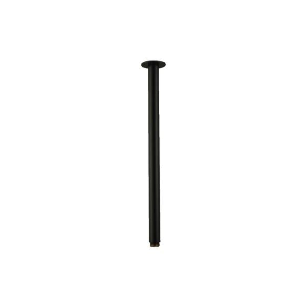 HELLYCAR CHRIS CEILING SHOWER ARM BLACK 100MM, 200MM, 300MM AND 400MM