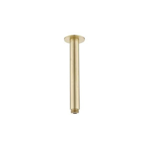 HELLYCAR CHRIS CEILING SHOWER ARM BRUSHED GOLD 100MM, 200MM,300MM AND 400MM