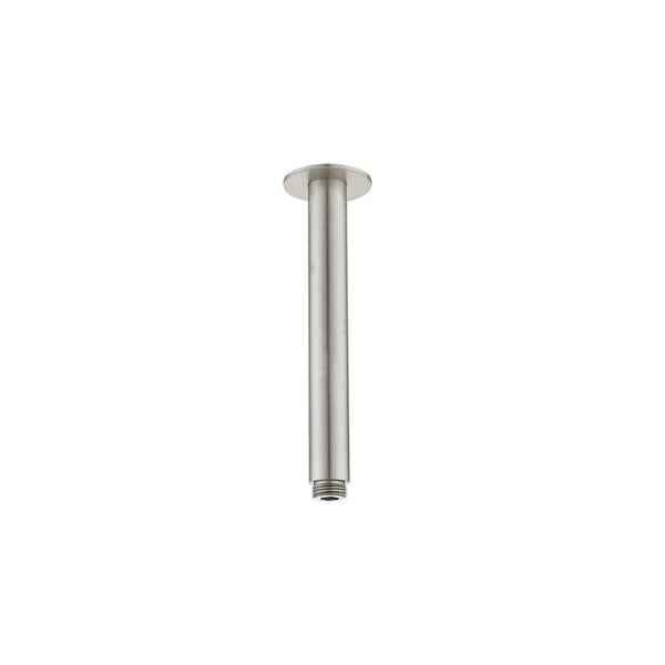 HELLYCAR CHRIS CEILING SHOWER ARM BRUSHED NICKEL 100MM, 200MM,300MM AND 400MM