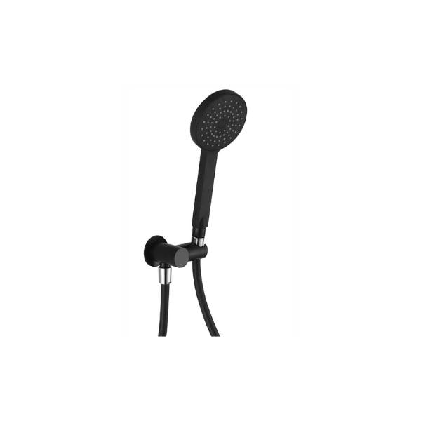 HELLYCAR CHRIS HAND SHOWER ON BRACKET MATTE BLACK