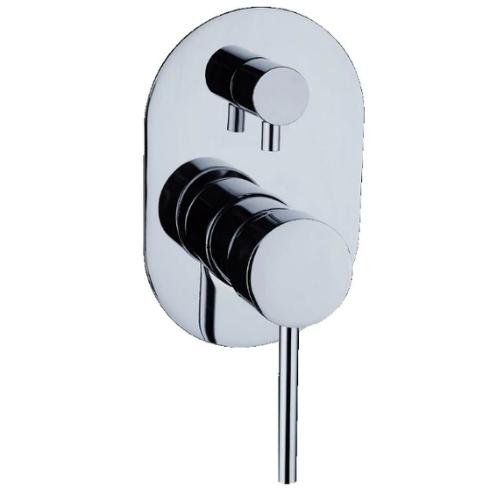 HELLYCAR IDEAL WALL MIXER WITH DIVERTER CHROME 35MM