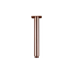 HELLYCAR LIMPID CEILING SHOWER ARM ROSE GOLD 100MM, 200MM, 300MM AND 400MM