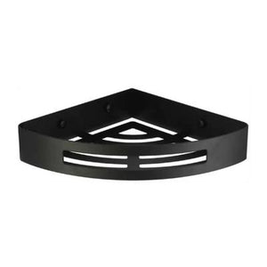 HELLYCAR UNIVERSAL STAINLESS STEEL CORNER SHELF BLACK