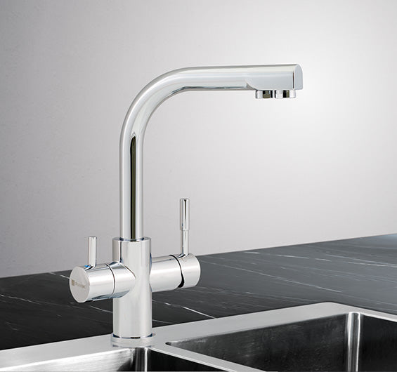 PURETEC TRIPLA LEAD FREE T3 FAUCET WITH QUICK-TWIST FILTER 0.1 MICRON