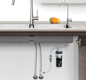 PURETEC HIGH LOOP DESIGNER FAUCET WITH QUICK TWIST FILTER 0.1 MICRON
