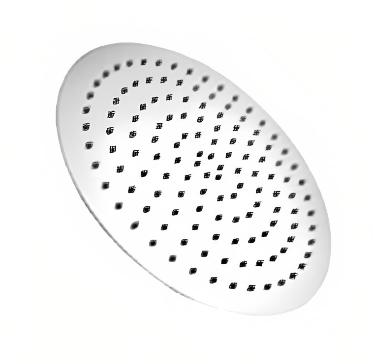INSPIRE STAINLESS SHOWER HEAD ROUND CHROME 200MM