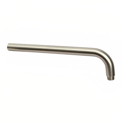 INSPIRE PAVIA WALL SHOWER ARM 400MM BRUSHED NICKEL
