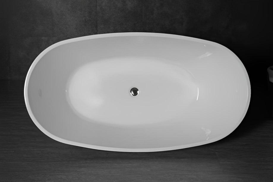 INSPIRE VINNY FREESTANDING BATHTUB GLOSS WHITE (AVAILABLE IN 1500MM AND 1700MM)