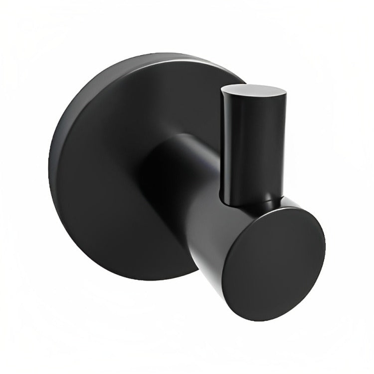 INSPIRE RONDO SINGLE ROBE HOOK BLACK 53MM