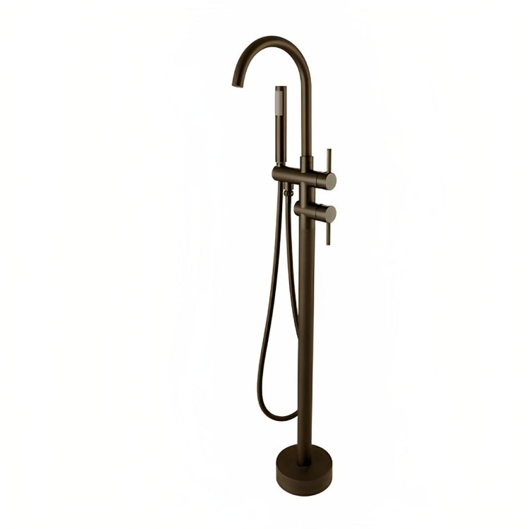 INSPIRE PAVIA FREE STANDING BATH MIXER GUN METAL