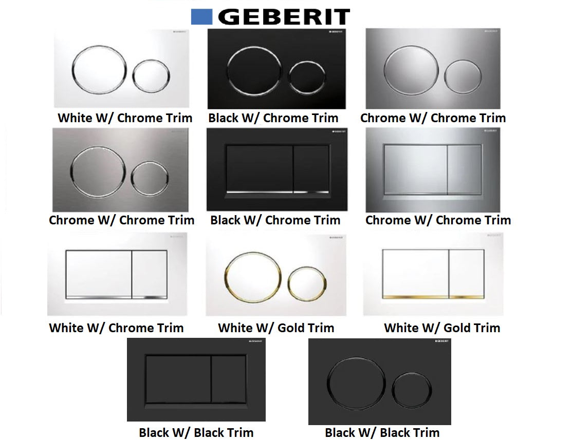 GEBERIT SIGMA 8 CONCEALED CISTERN FOR WALL FACED PAN
