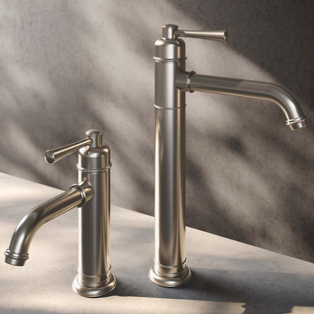 PHOENIX CROMFORD LEAD FREE BASIN MIXER 174MM BRUSHED NICKEL