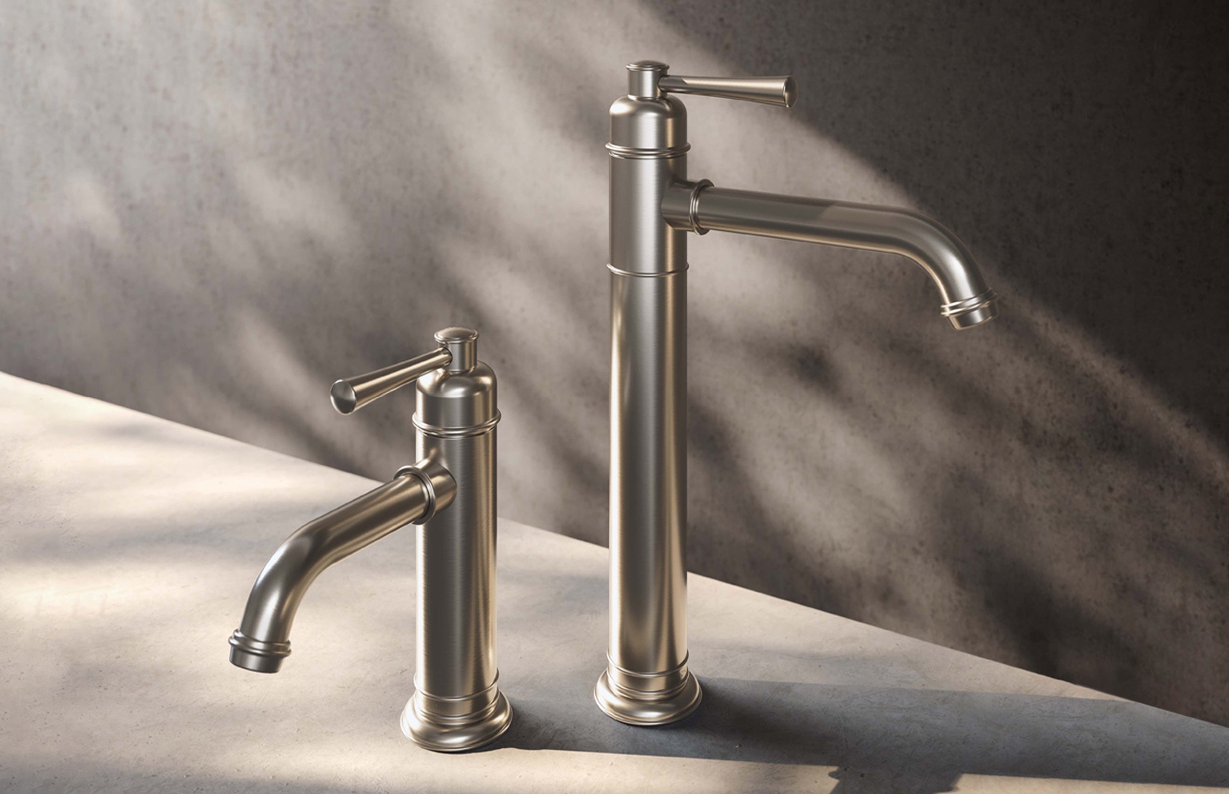 PHOENIX CROMFORD BASIN MIXER 174MM BRUSHED NICKEL