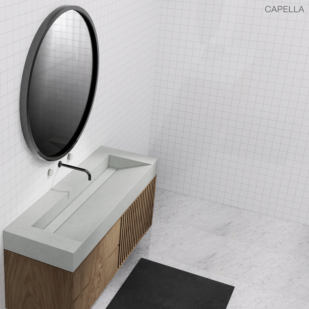 GALLARIA ELAN RECTANGULAR DELUXE WASHPLANE 800MM CAPELLA
