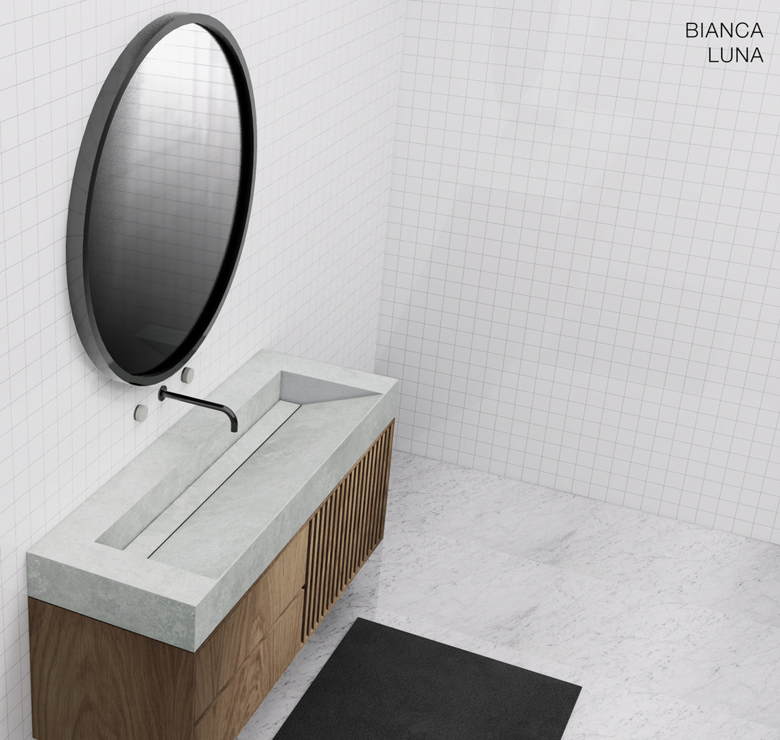 GALLARIA ELAN MARBLE WASHPLANE BASIN 1600MM