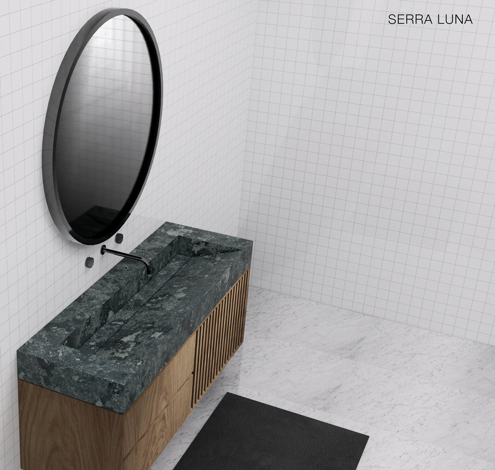 GALLARIA ELAN MARBLE WASHPLANE BASIN 1600MM