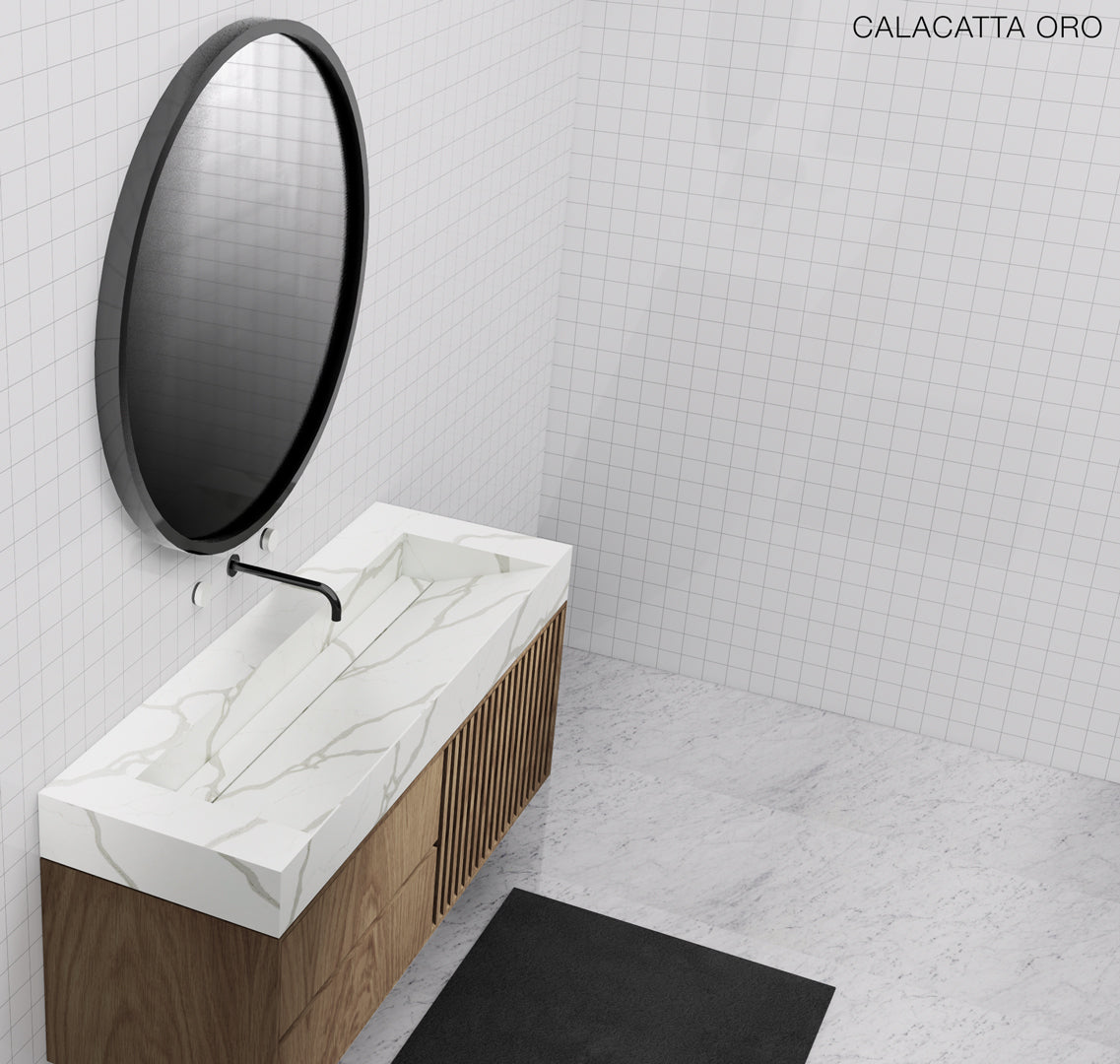 GALLARIA ELAN MARBLE LUXE WASHPLANE BASIN 800MM