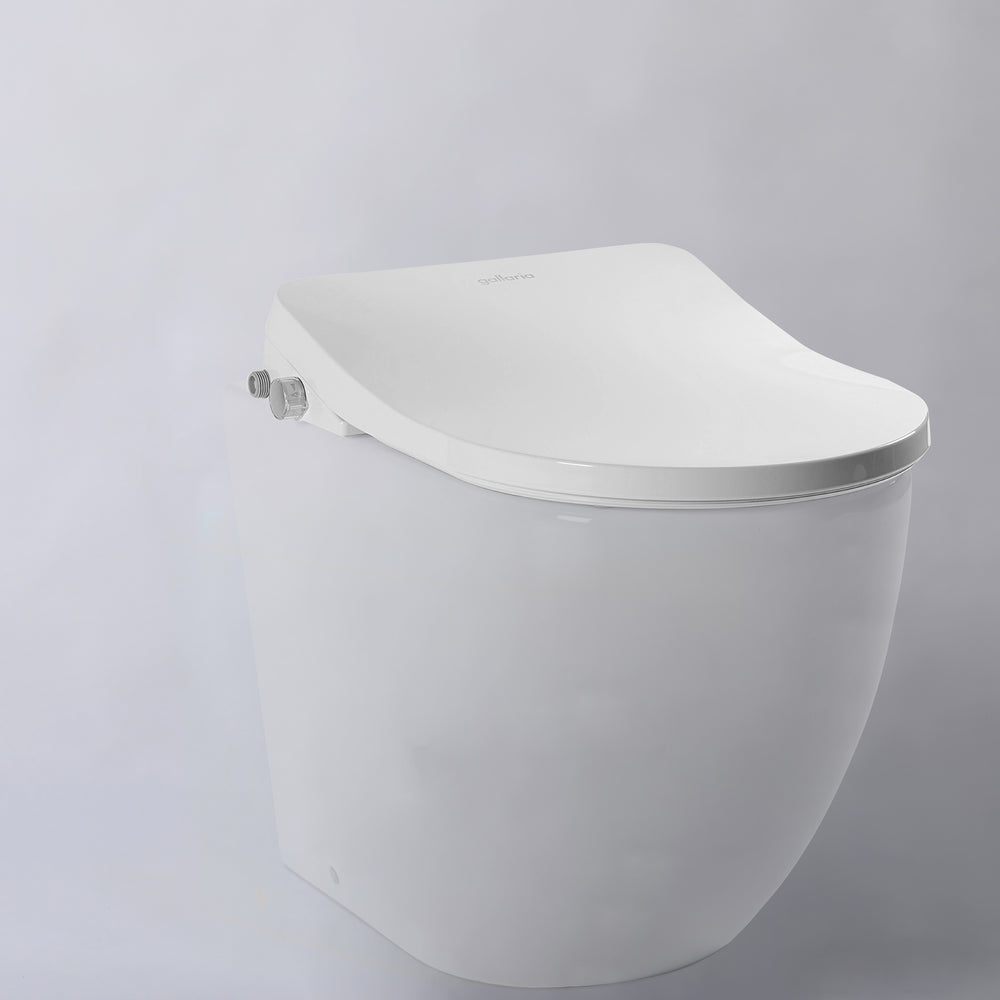 GALLARIA LOTOUS TOILET SEAT GLOSS WHITE