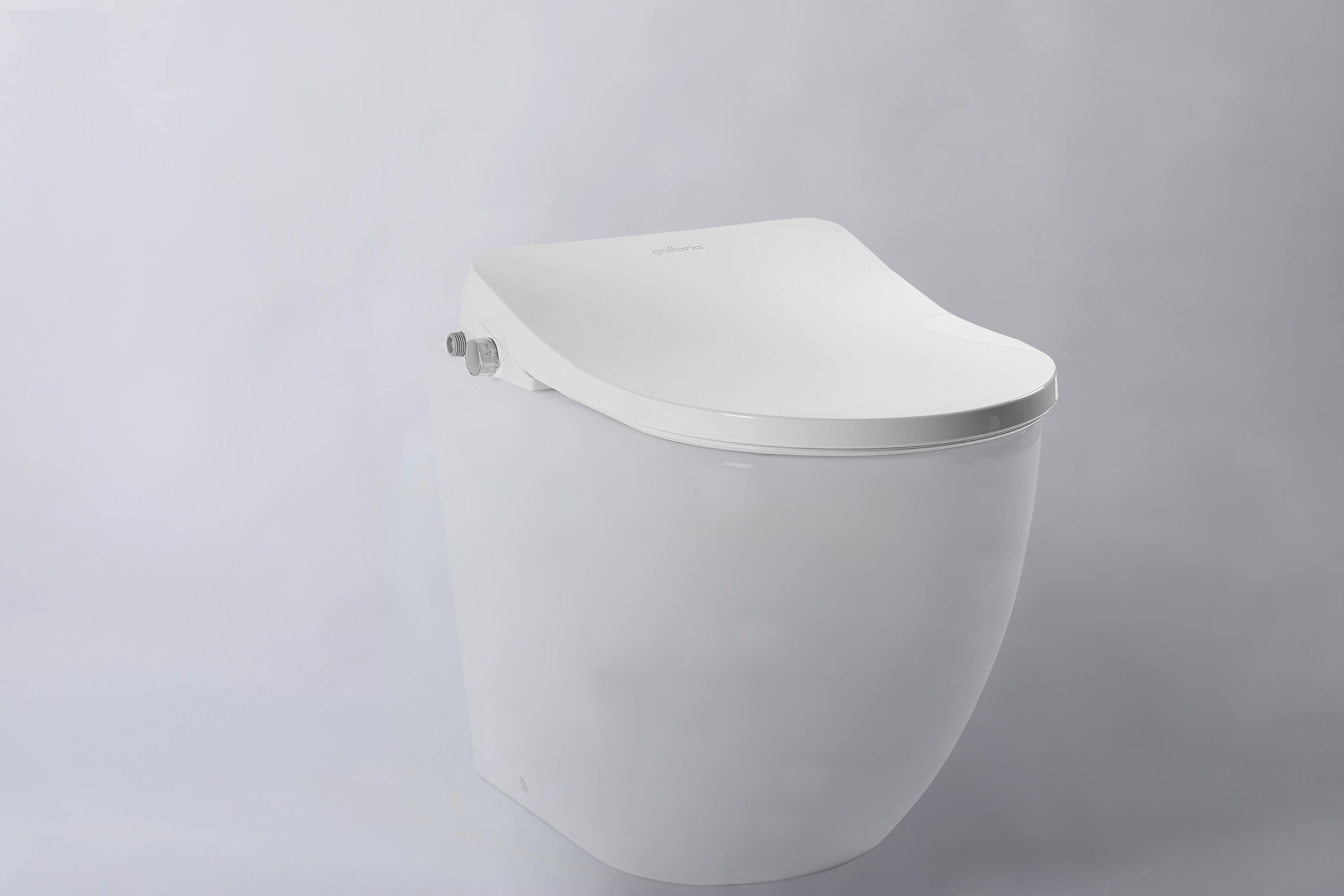 GALLARIA LOTOUS TOILET SEAT GLOSS WHITE