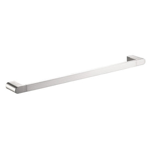 IKON FLORES SINGLE NON-HEATED TOWEL RAIL CHROME 600MM AND 800MM