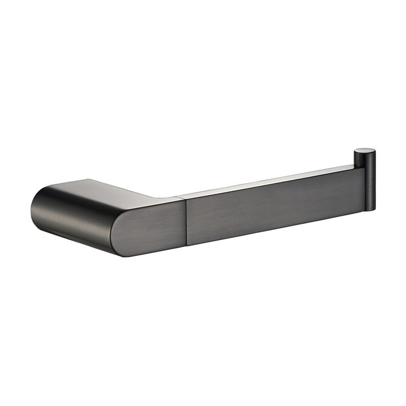 IKON FLORES TOILET ROLL HOLDER GUN METAL 180MM