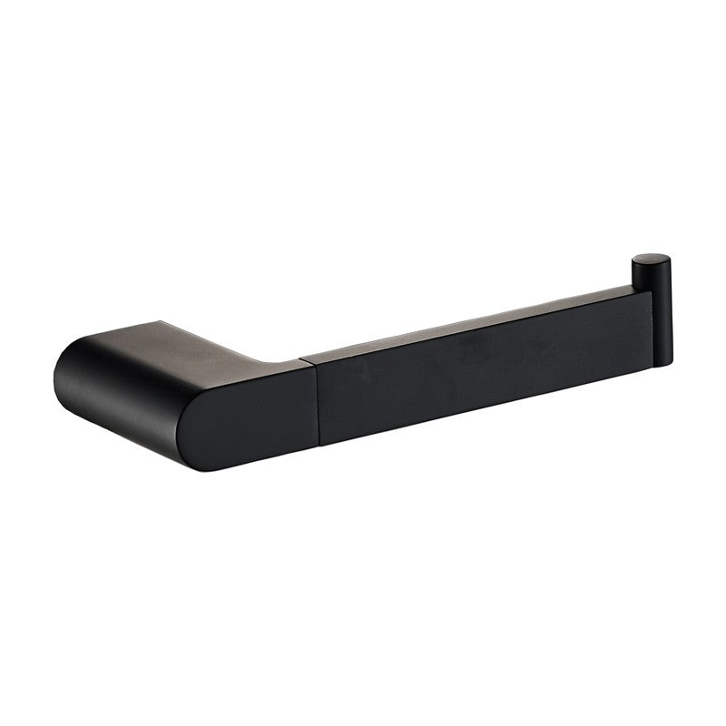 IKON FLORES TOILET ROLL HOLDER MATTE BLACK 180MM